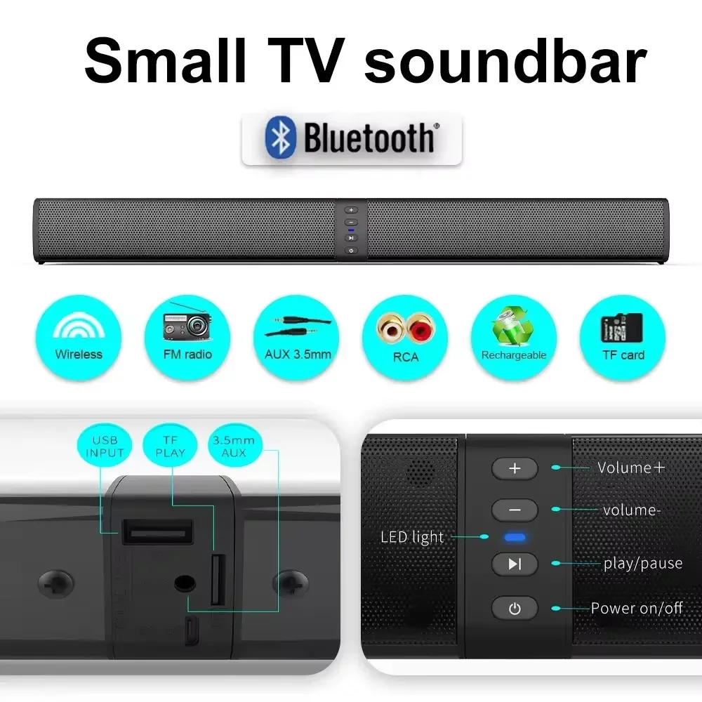 Audio Music Visualizer Free - BS-36 Super Power Sound Blaster Wireless