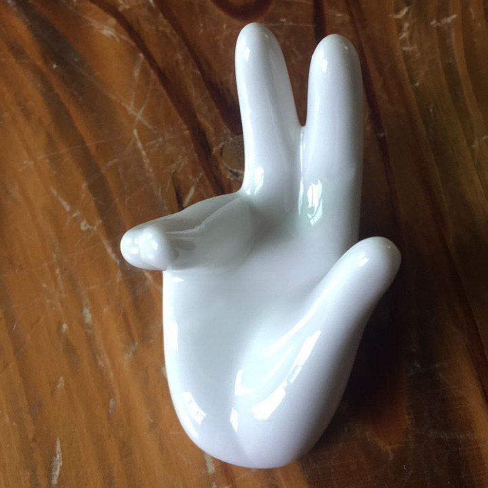 Ocarina Ceramic - 3Pcs Guanyin Hand Ceramic Ocarina Display