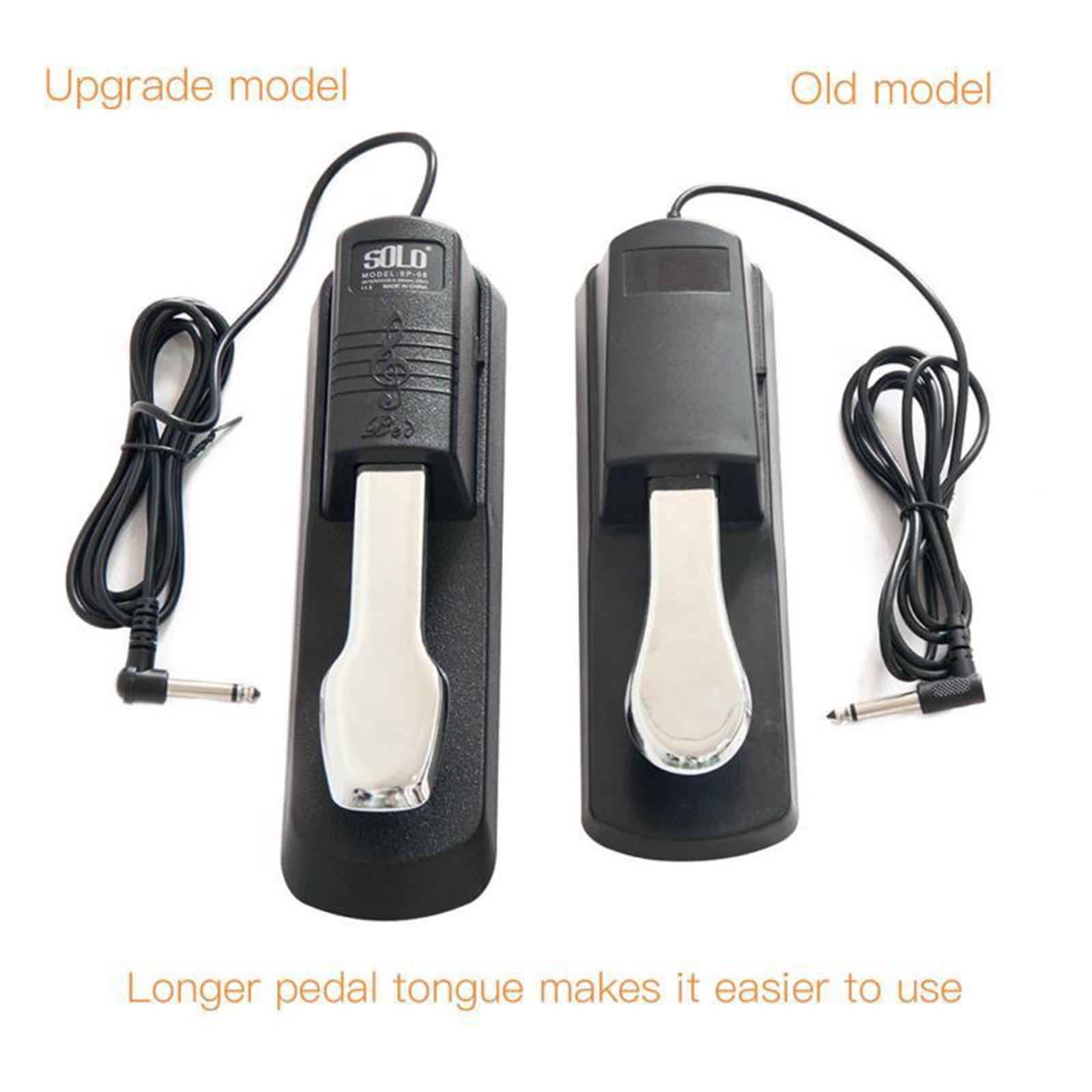Piano Sustain Pedal - Professional Universal Sustain Pedal Keyboard Foot
