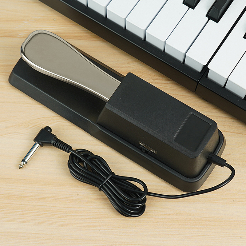 Piano Sustain Pedal - Universal Portable Electronic Keyboard Sustain Pedal