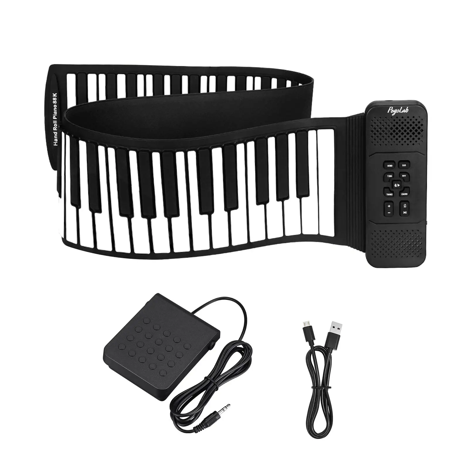 Pogolab 88 Keys Hand Roll Up P - Piano Sustain Pedal ulasan dan harga
