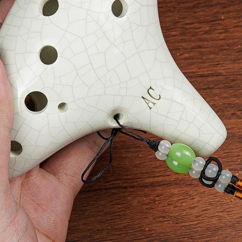 M5TC 12 Hole Ceramic Ocarina M - Ocarina Ceramic ulasan dan harga