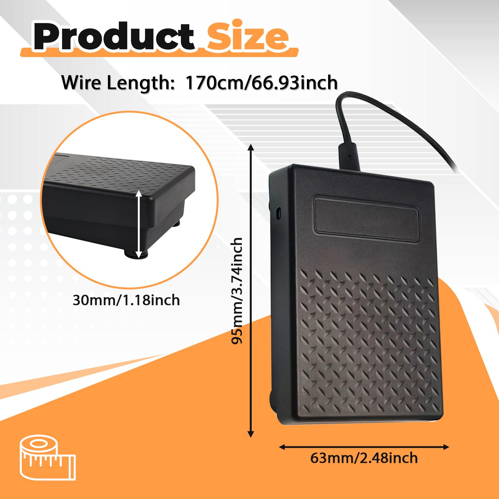 Compact 3.5mm Plug Sustain Ped - Piano Sustain Pedal ulasan dan harga