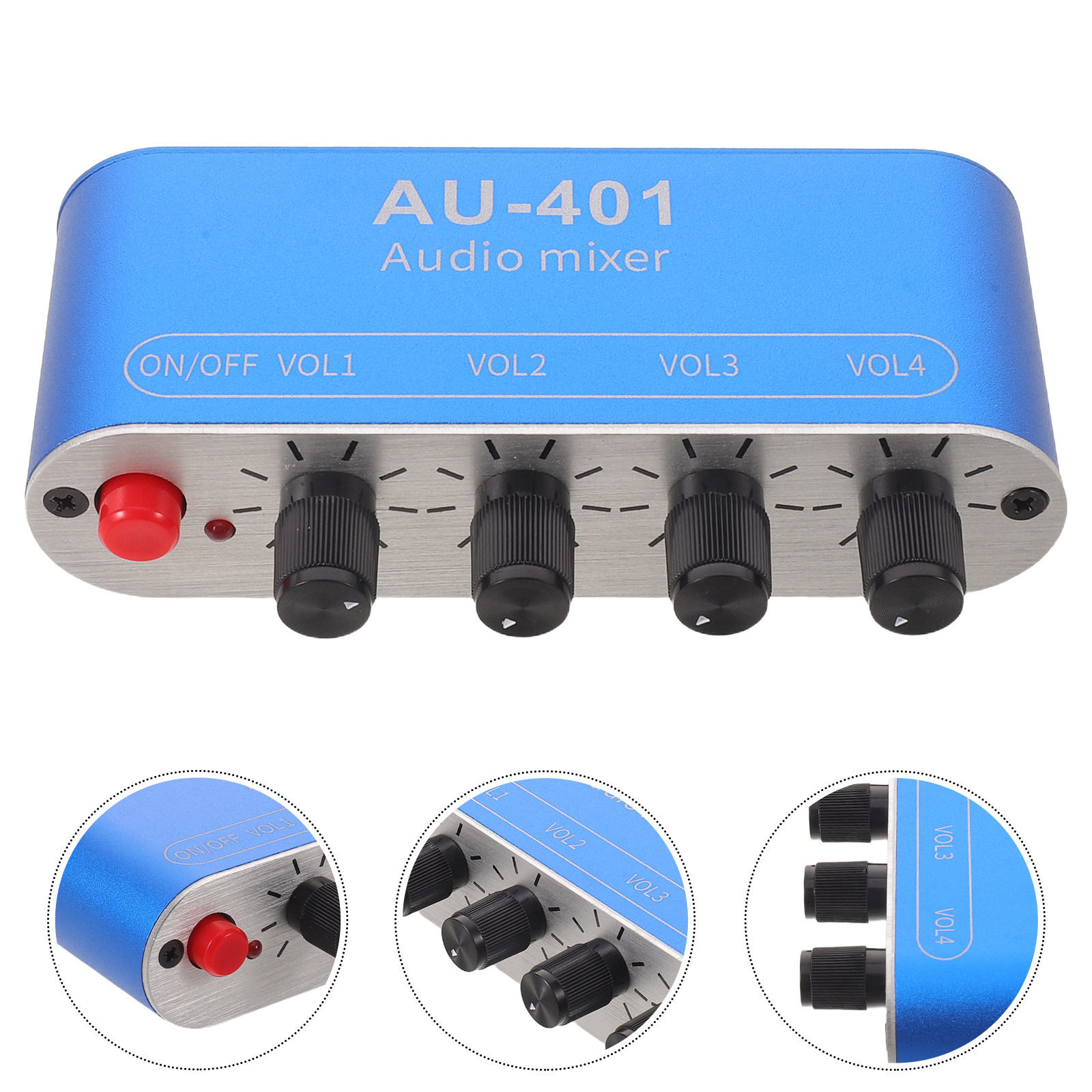 4 Channel Audio Mixer Compact  - Audio And Music ulasan dan harga