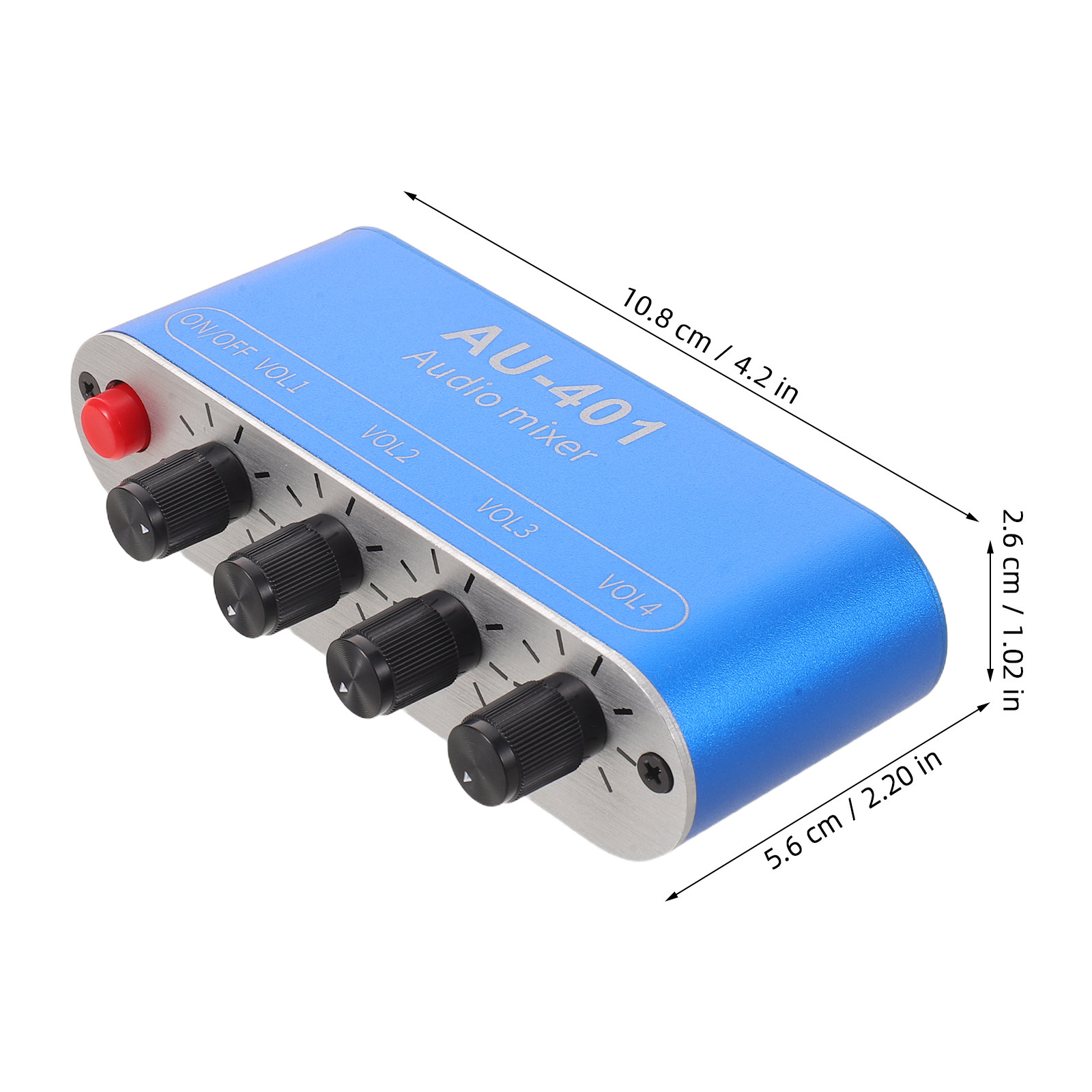 4 Channel Audio Mixer Compact  - Audio And Music ulasan dan harga