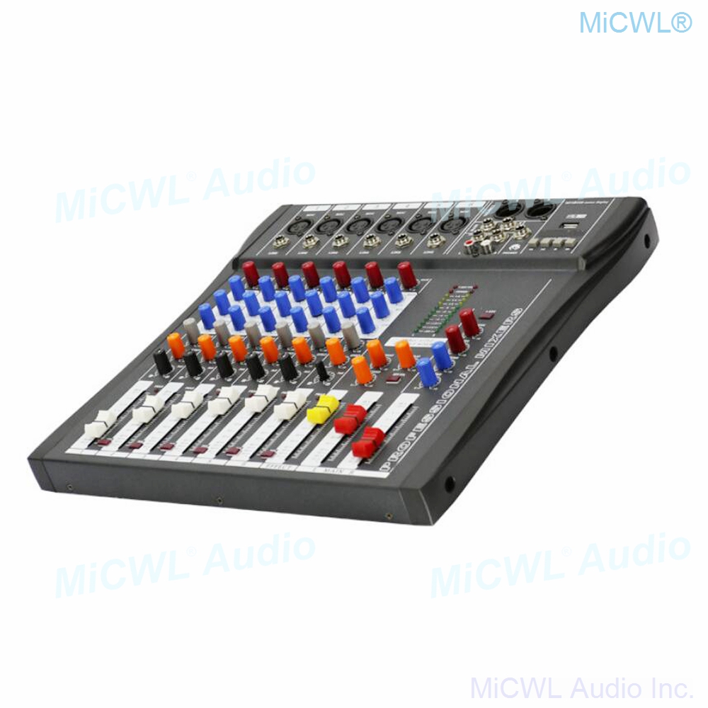 Audio-Mixer MiCWL 6 Channel Bl - Audio Music Dj ulasan dan harga