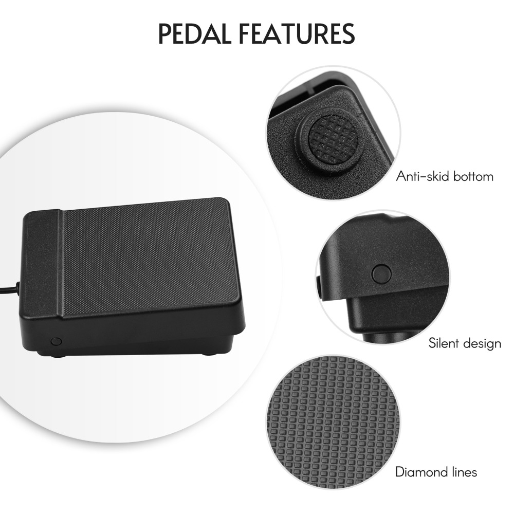 ​Silent Sustain Pedal​ ​3.5mm/ - Piano Sustain Pedal ulasan dan harga